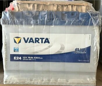 Varta E24 70 Amper 12 Volt Akü