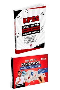 Anahtar Kitap 2026 KPSS'nin Anahtarı Genel Kültür Soru Bankası ve Mehmet Eğit Navigasyon Harita Ödev Kitabı