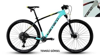 Carraro Big 2911 Mat Yeşil Siyah Kırmızı Dağ Bisikleti