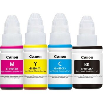 Canon 490 0664C G2400 Multipack Şişe Mürekkep Seti - Renkli
