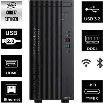 Asus D700ME  Intel Core I7-13700 16GB 1tb SSD Freedos D700ME-5135000410-132