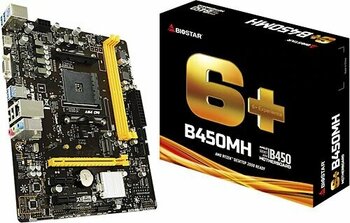 Biostar B450MH AMD B450 DDR4 Anakart