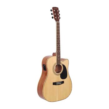 Cort Ad880cens Elektro Akustik Gitar Set