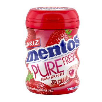 Mentos Pure Fresh Sakız Çilek 60 g
