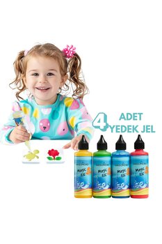 Maisonord Magic Water Elf Sihirli Su Hayvanları Yedek Renkli Jel (4 RENK)