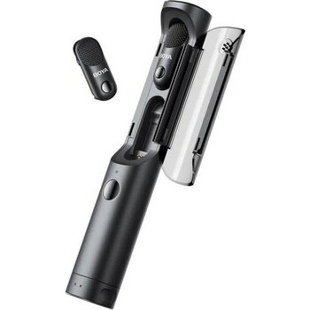 Boya Magic Al-Powered Transformable Mini Wireless Mikrofon - SKU02 - Siyah