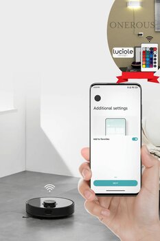 Xiaomi Robot Süpürge Süper Mod 8000Pa Yüksek Güç Wi-Fi Akıllı Kontrol Halı Tanıma Paspas Lambader Hediye