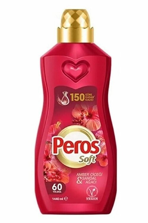 Peros Soft Konsantre Yumuşatıcı Amber Çiçeği Sandal Ağacı 1440 ml