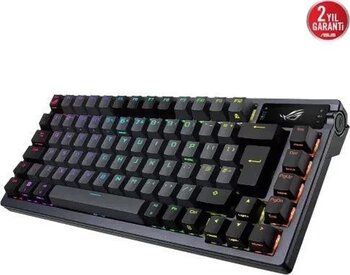 ASUS ROG Azoth NX Red Switch RGB Kablosuz Siyah Mekanik Gaming Klavye