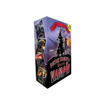 Pinus Kitap Beyaz Kanatlı Vampir Set 3 - Erkan Işeri Çocuk Klasikleri 640 Sayfa Türkçe Kitap 8-12 Yaş Aralığı