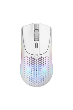 Glorious Model O 2 Mini Kablosuz RGB UltraLight 26000 DPI Gaming Mouse – Mat Beyaz