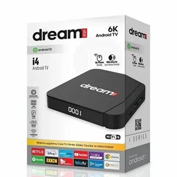 Dreamstar İ4 4GB 32GB 12 Ram Hafıza Android TV Box