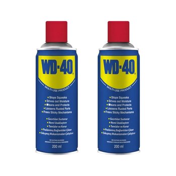 Wd40 Pas Sökücü, Koruyucu, Yağlayıcı Sprey 200 Ml 2 Adet