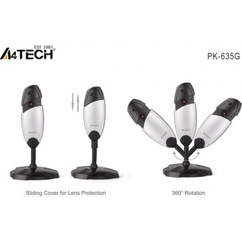 A4 Tech PK-635G 480P Dahili Mikrofonlu USB Webcam