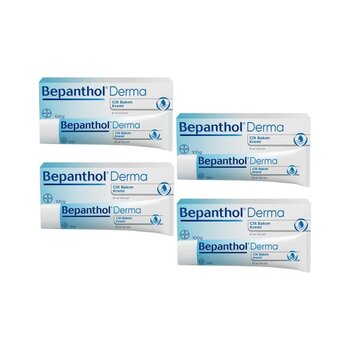 Bepanthol Derma El Ve Yüz İçin Cilt Bakım Kremi 4 X 100 G