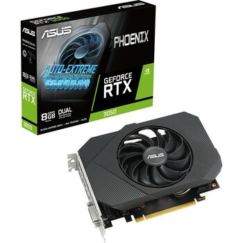 Asus GEFORCE PHOENIX RTX 3050 8GB 128bit GDDR6 1807MHz DVI HDMI DP (PH-RTX3050-8G-V2) EKRAN KARTI