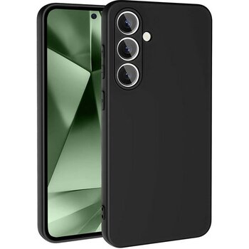 Galaxy S24 Fe Kılıf Xemu Mara Lansman Kapak-Siyah-Siyah - Siyah