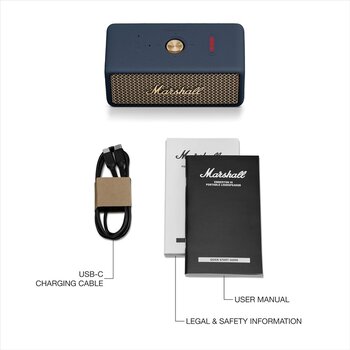 Marshall Emberton Iıı Bluetooth Hoparlör, Midnight Blue Mavi