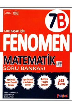 Fenomen Yayıncılık Fenomen 7. Sınıf Matematik B