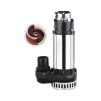 İmpo V2200f - 3 Hp Dalgıç Pompa 380 V - Atık Sular İçin-3'' Çıkışlı