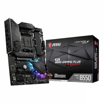 MSI MPG B550 Gaming Plus DDR4 4400 Mhz OC M.2 HDMI-DP-USB-C PCIE 4.0 AM4 Atx Anakart