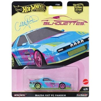 Hot Wheels Premium Car Culture Mazda Rx7 Fc Pandem - Silhouettes