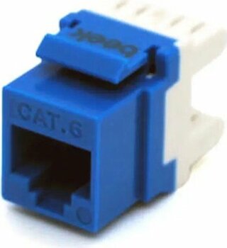 Beek BN-KJ6-U0-B Mavi Beyaz UTP Keystone Jack