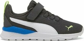 Puma Anzarun Lite AC+ PS Gri Erkek Çocuk Koşu Ayakkabısı - 30 - Gri-Mavi