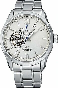 Orient Star Open Heart Semi Skeleton RE-AT0003S00B Beyaz Kol Saati