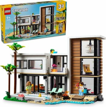 LEGO ® Creator 3’ü 1 Arada Modern Ev – 9+ Çocuklar için Yaratıcı Oyuncak Yapım Seti (939P)