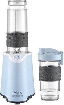 King K-485 Blend To Fresh Kisisel Blender Mavi 300 Watt