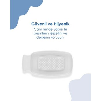 Babyjem Plastik Rende Şeffaf