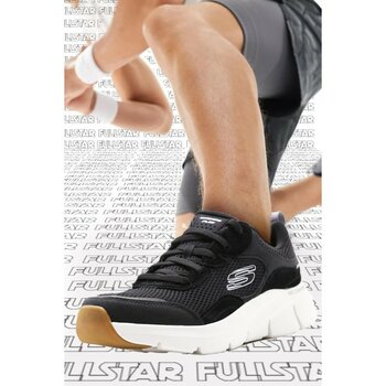 Skechers Flex Comfort Drinn Memory Foam Grey Sneaker Günlük Spor Ayakkabı Siyah Yükseklik 317MM - 40