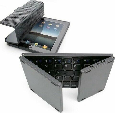 Cloody Touch Pro Siyah Bluetooth Katlanabilir Bluetooth Mini Klavye