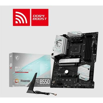 Norino Msı B550 Gamıng Wıfı Ddr4 4866MHZ 1xhdmı 1xdp 2xm.2 USB Atx Am4 (Amd Am4 5000/5000 G/4000 G /3000 Serisi Ile Uyumlu)