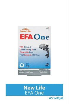 New Life Efa One Omega-3 45 Kapsül