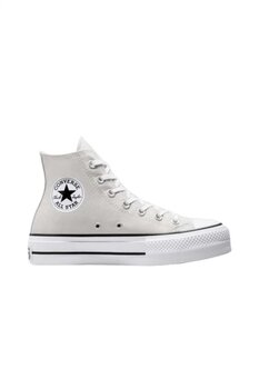 Converse Chuck Taylor All Star Lıft Platform High Top A08287C Gri Günlük Sneaker 37,5 Numara