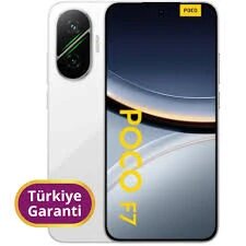 Xıaomı Poco F7 12Gb Ram 256 Gb Ram Beyaz Renk (Xiaomi Türkiye Garantili)