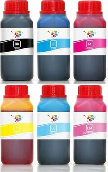 Qc 673 T6731 T6732 T6733 T6734 T6735 T6736 250 ml 6 Renk Kartuş Mürekkep Seti