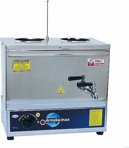 Armeka Platin 20 Litre Elektrikli Pleytsiz Çay Kazanı & Kahveci Kazanı & Kahve Ve Çay Ocağı Inox