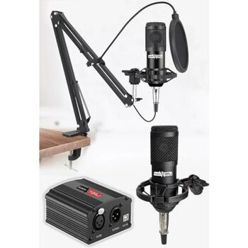 Aesco Lastvoice BM800YP Youtuber Mikrofon Phantom Stand Filtre 7.1 Seti