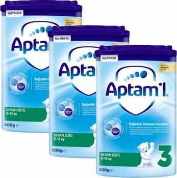 Aptamil 3 Akıllı Kutu Devam Sütü 800 gr X 3 Adet
