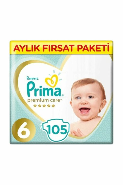 Prima Bebek Bezi Premium Care Beden No 6 Junior 105 Adet