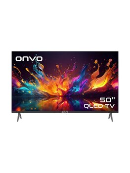 Onvo 50Vq90f3ua 4K Ultra Hd 50" 127 Ekran Uydu Alıcılı Google Smart Qled Tv