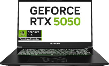 Monster Abra A7 V16.2.5 i7-13700HX 32 GB 1 TB SSD RTX5050 17.3" W11H Full HD Gaming Laptop