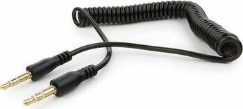 BK Teknoloji 3.5mm Stereo Spiral Tasarım Araç Aux Ses Kablosu 2 Metre