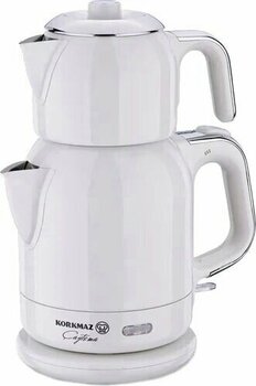 Korkmaz A331-08 Çaytema Vanilya/Krom 1600 W Çay Makinesi