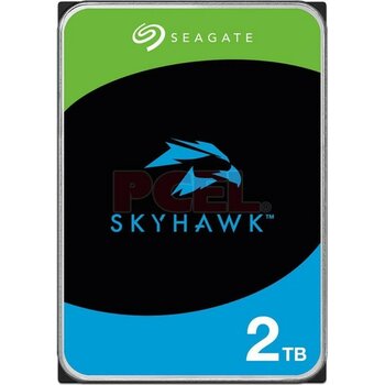 Seagate SKYHAWK 3,5" 2TB 256M 5400RPM ST2000VX017 SATA 3, 64HD Kamera, 7/24 Güvenlik Diski