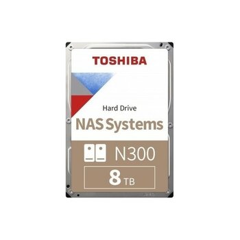 Toshiba N300 8TB 7200RPM Sata3 128MB Nas Harddisk HDWG480UZSVA