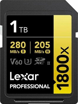 Lexar Professional 1800X 1 TB SD Hafıza Kartı
